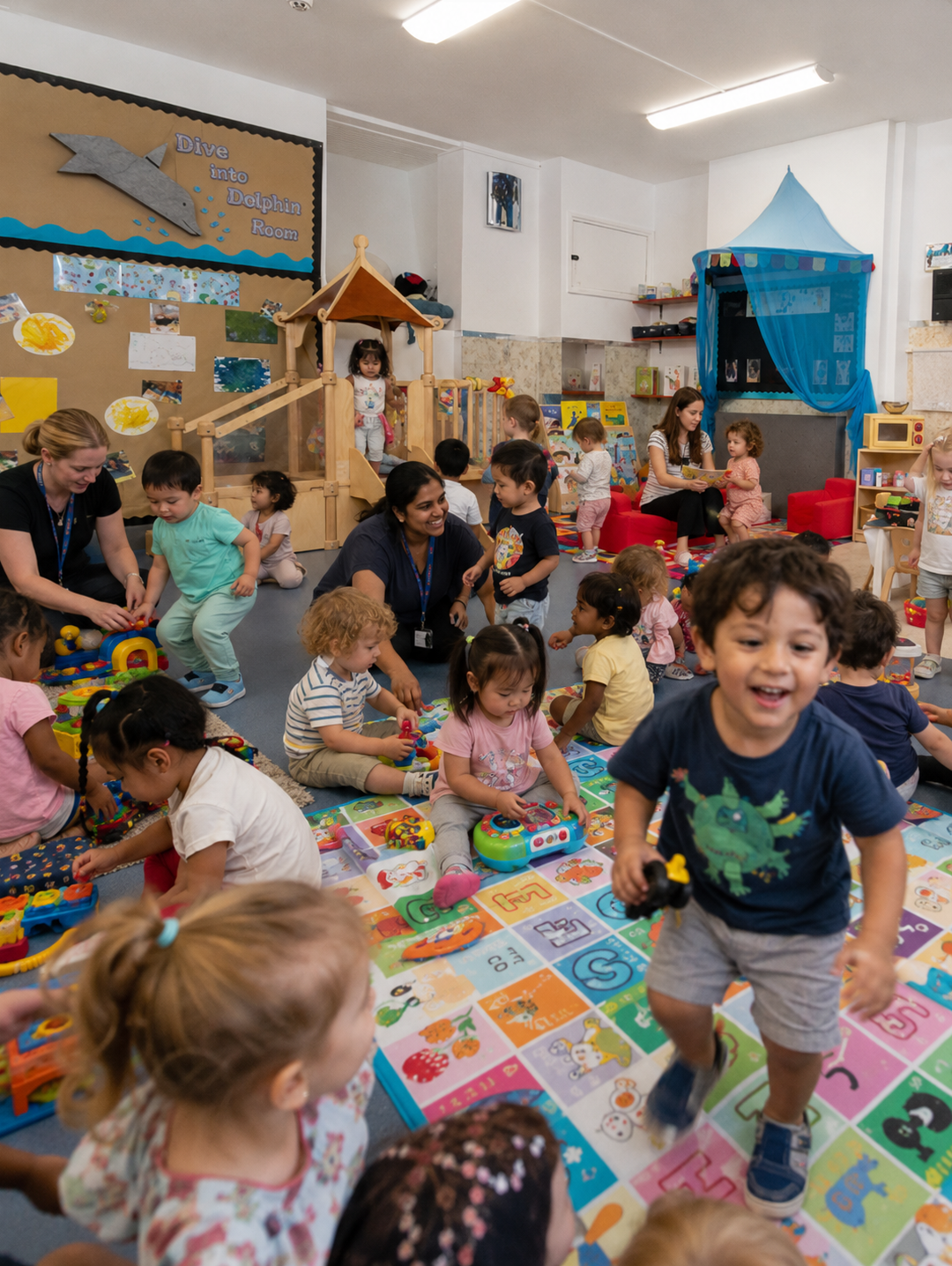 Marcia's Little Angels, warm nursery moments